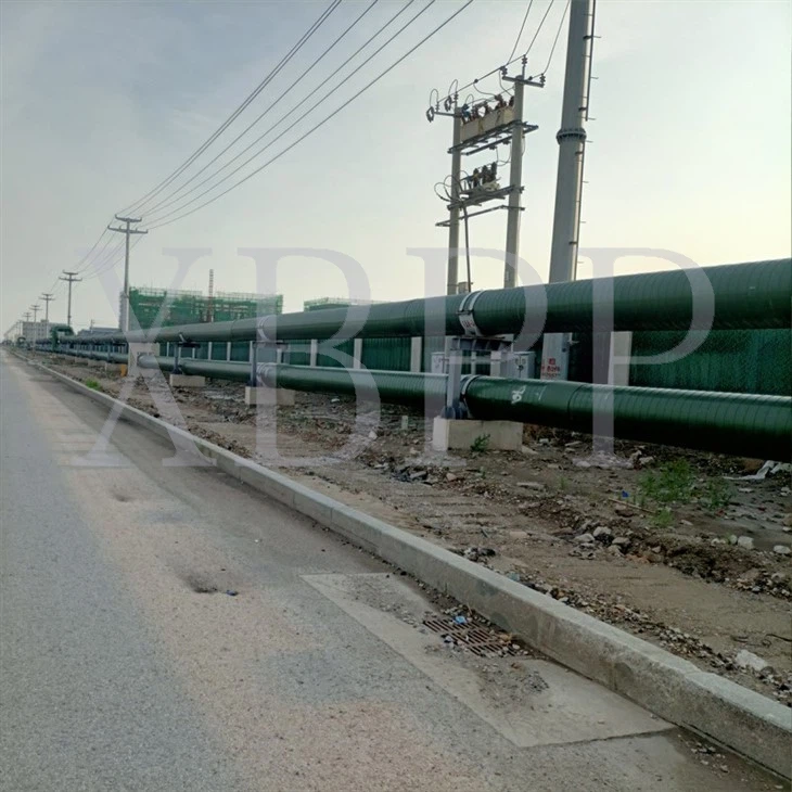 Overhead steam insulation pipe3